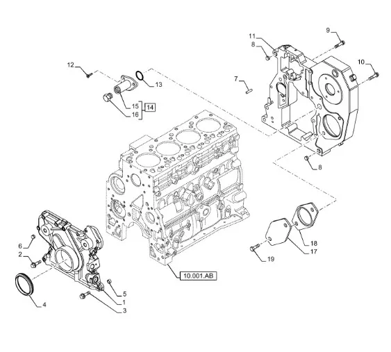 504097164 - крышка задняя